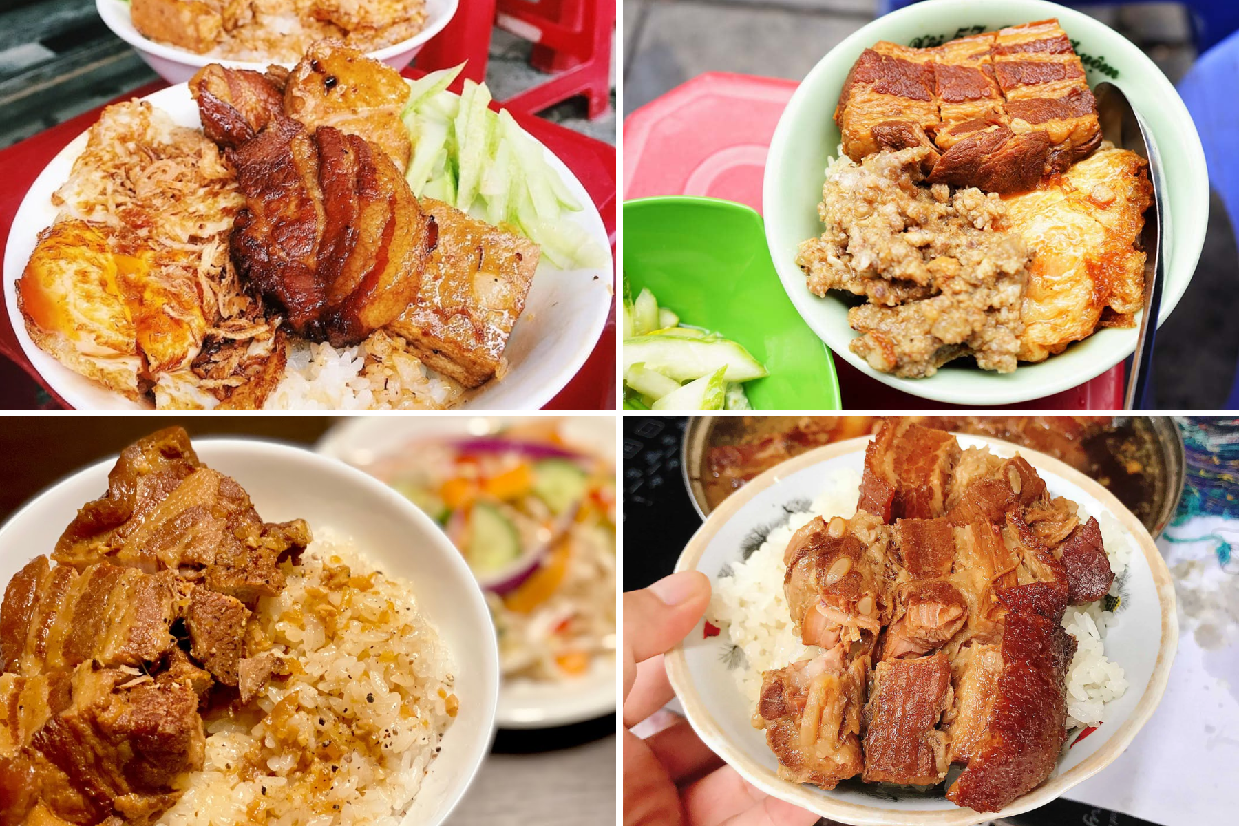 Sticky Rice with Braised Pork and Braised Eggs