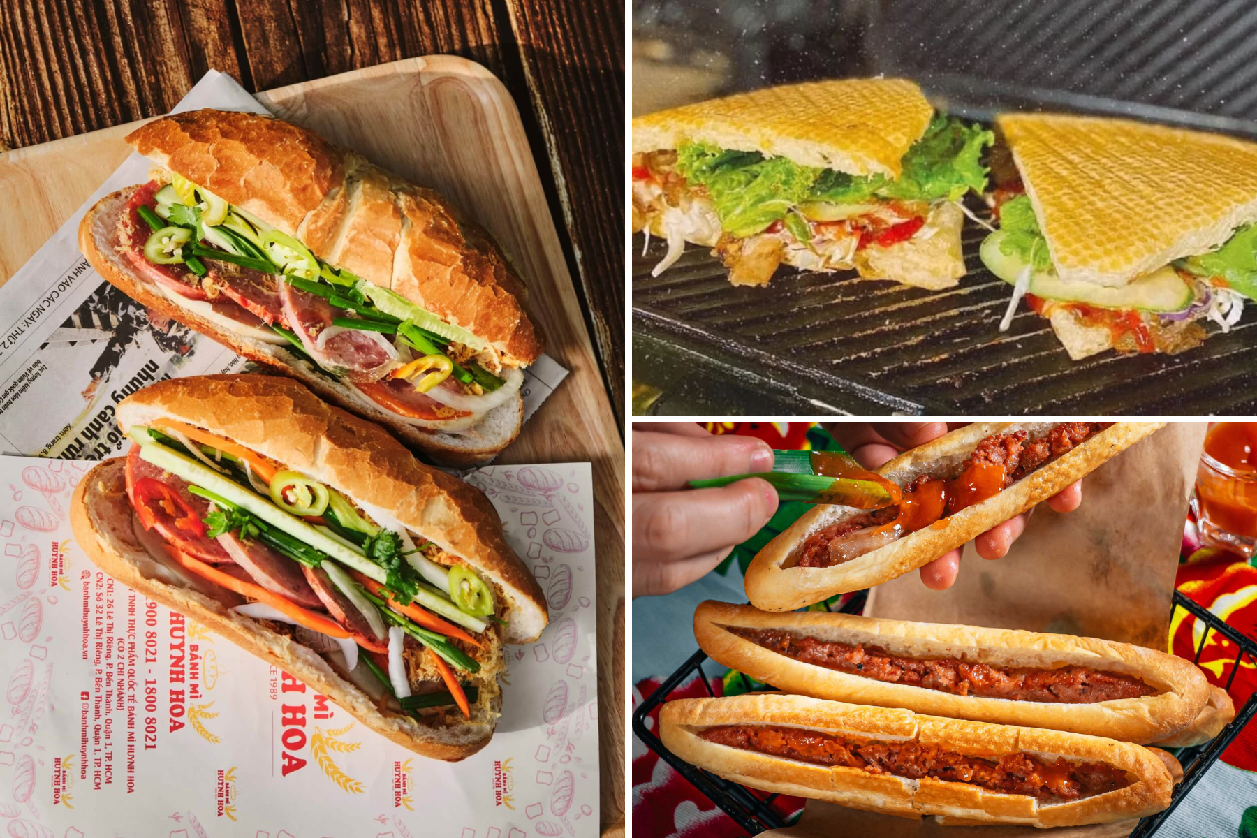 Banh mi can come in many shapes