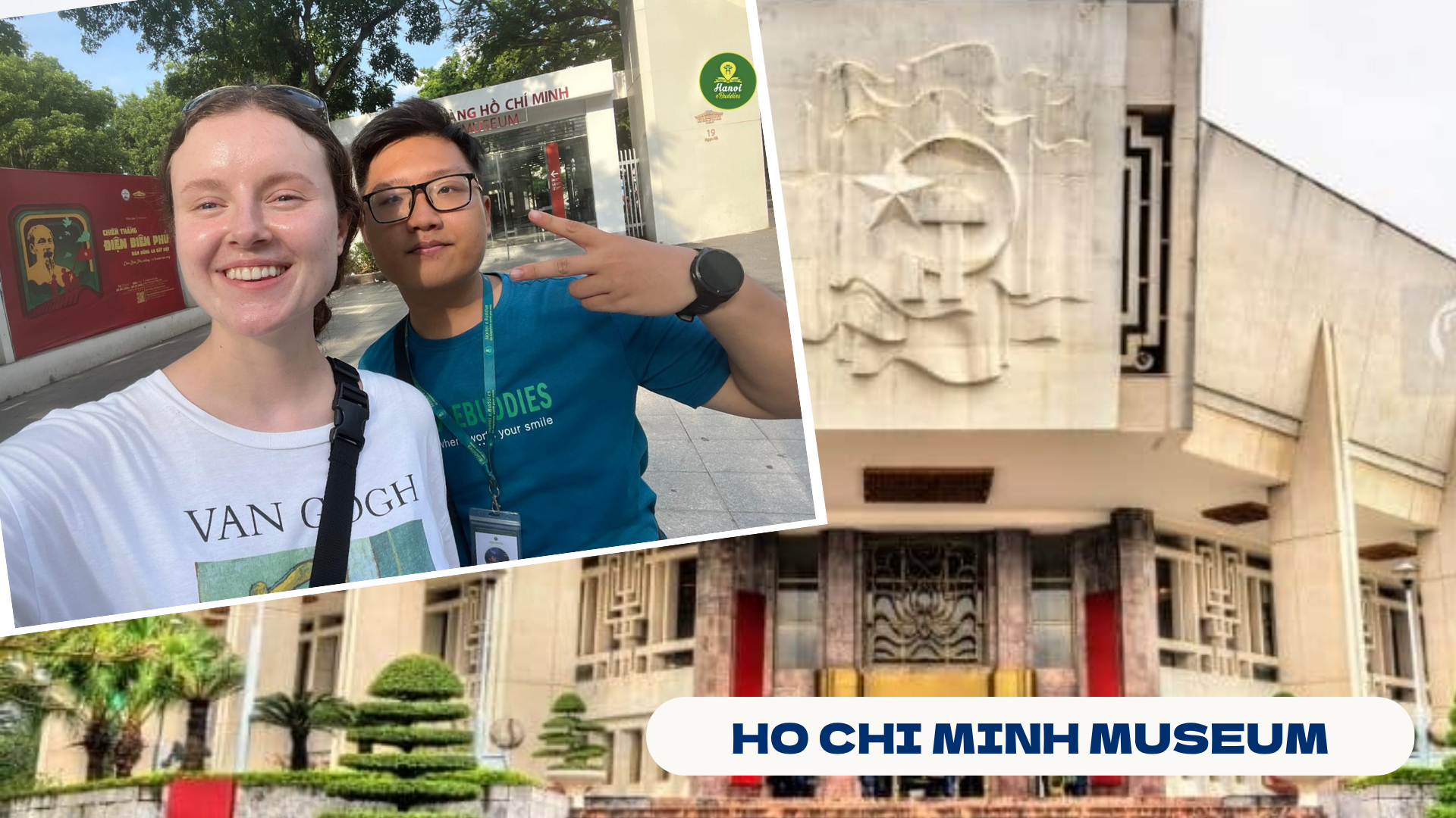 Hanoi e.Buddies tour at the Ho Chi Minh Museum