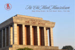 Ho Chi Minh Mausoleum under golden afternoon sunlight